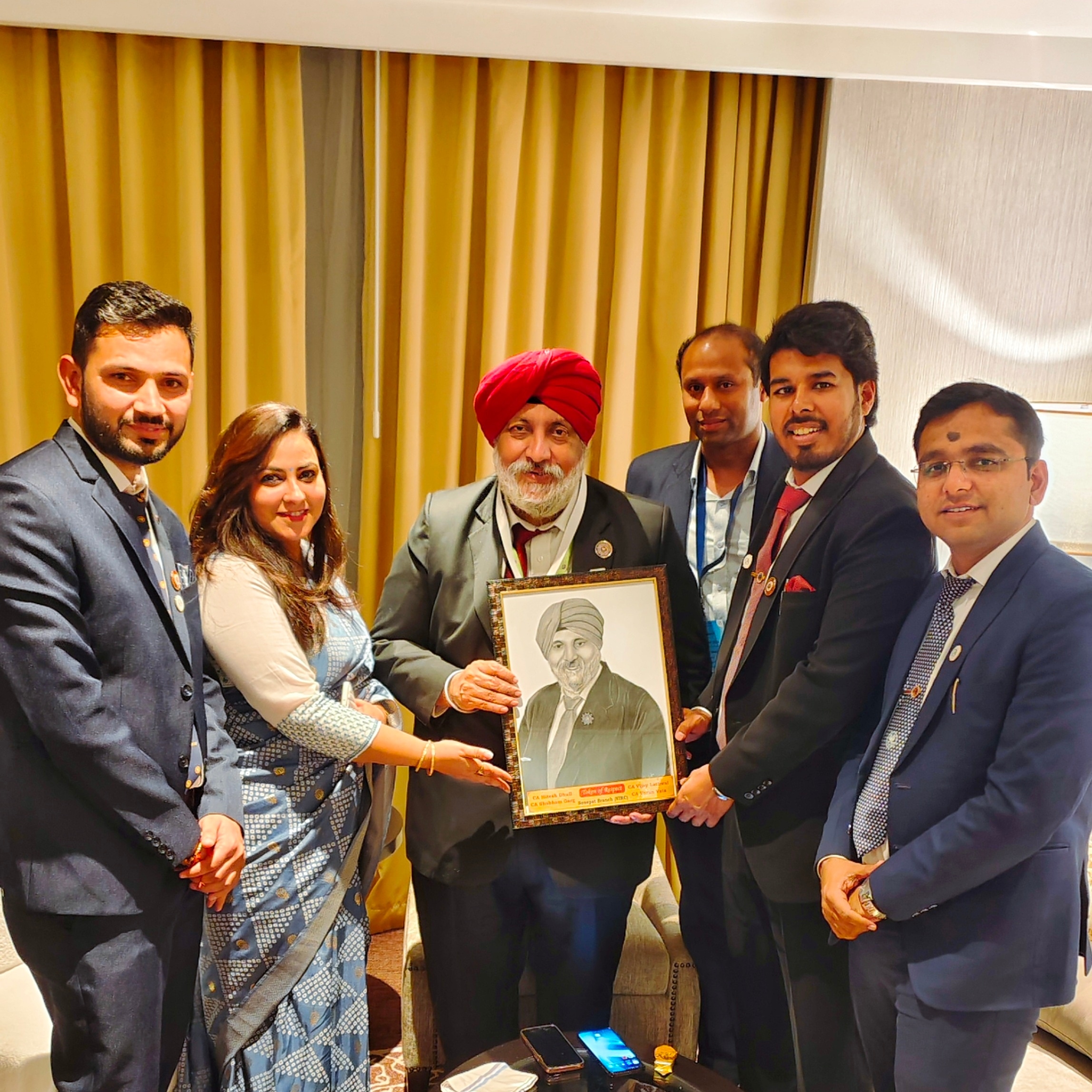With CA Charanjot Singh Nanda, President ICAI (2025-26)