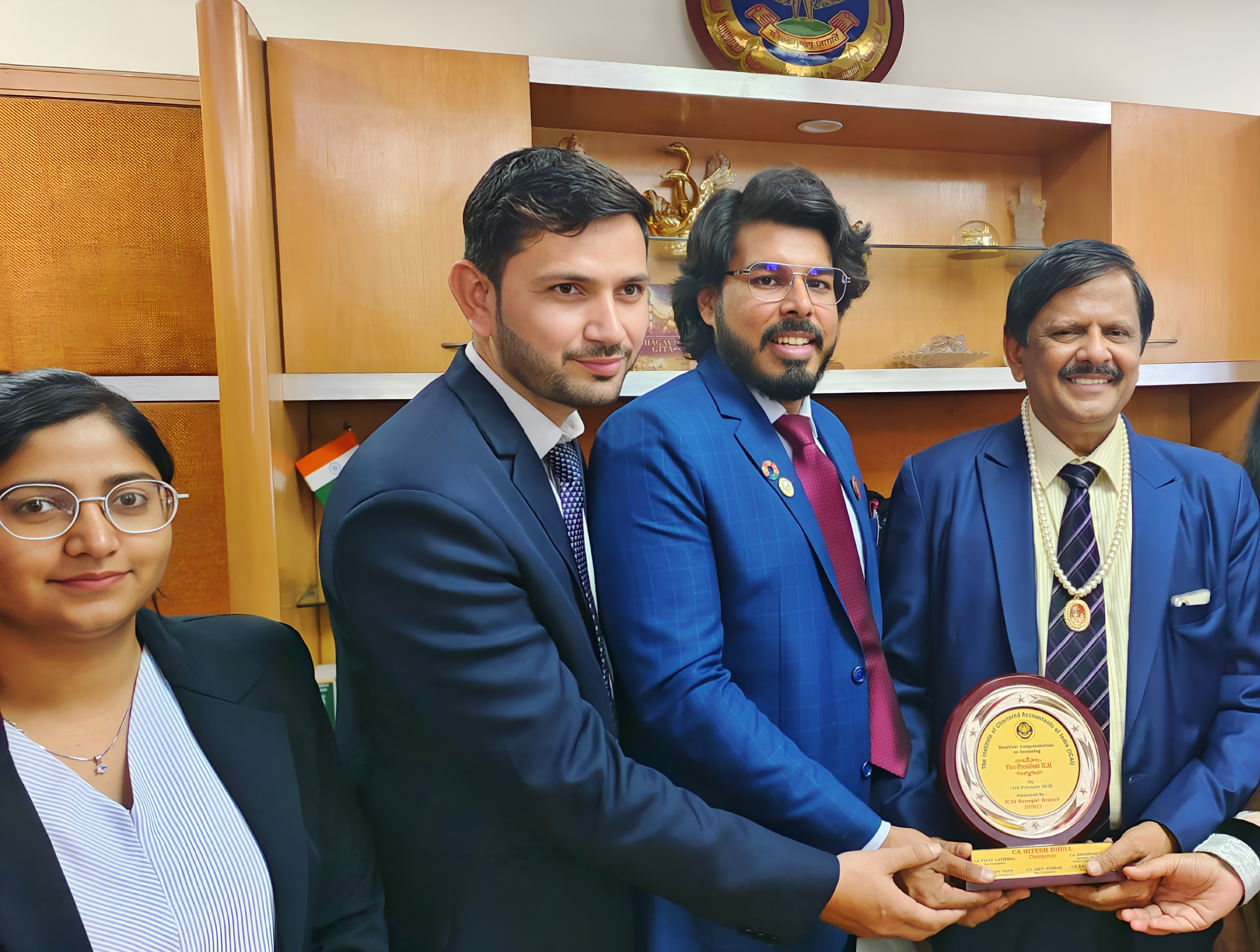 with CA. Prasanna Kumar, President ICAI (2026-27)