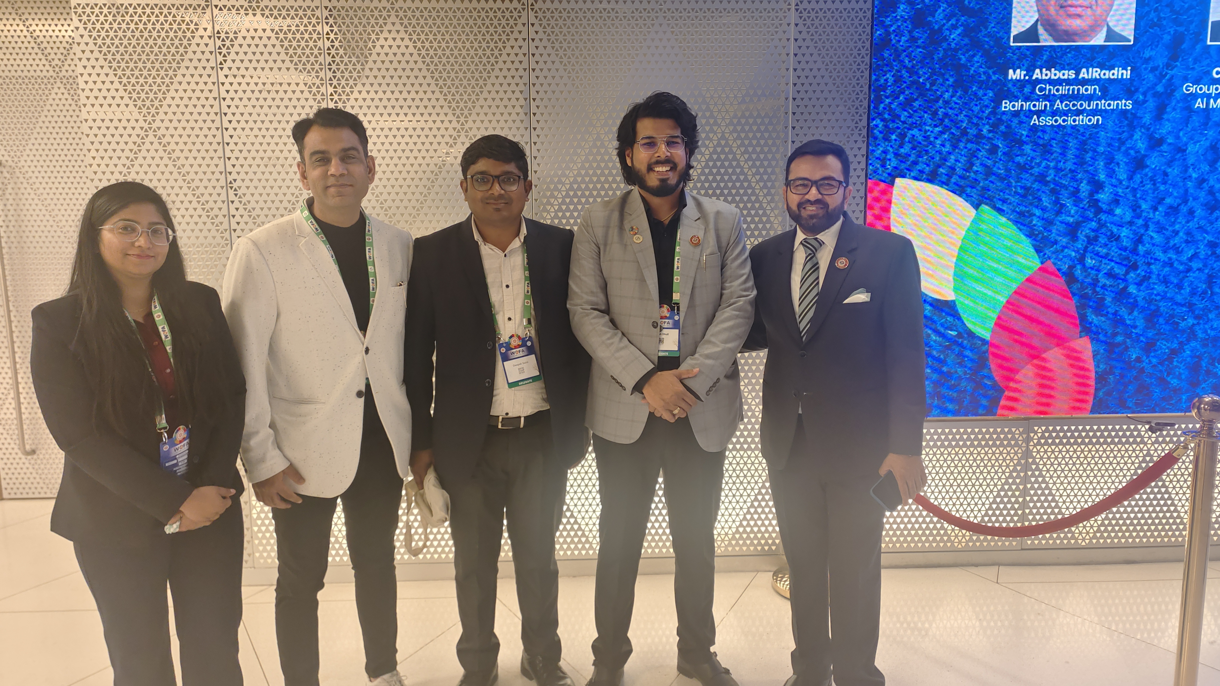 With CA. Kamlesh Tibrewal, Chairperson (2024-25) ICAI-Doha Chapter