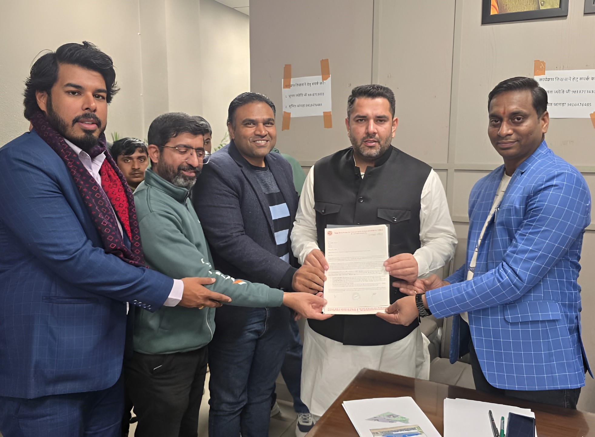 With Sh. Nikhil Madaan, MLA Sonipat