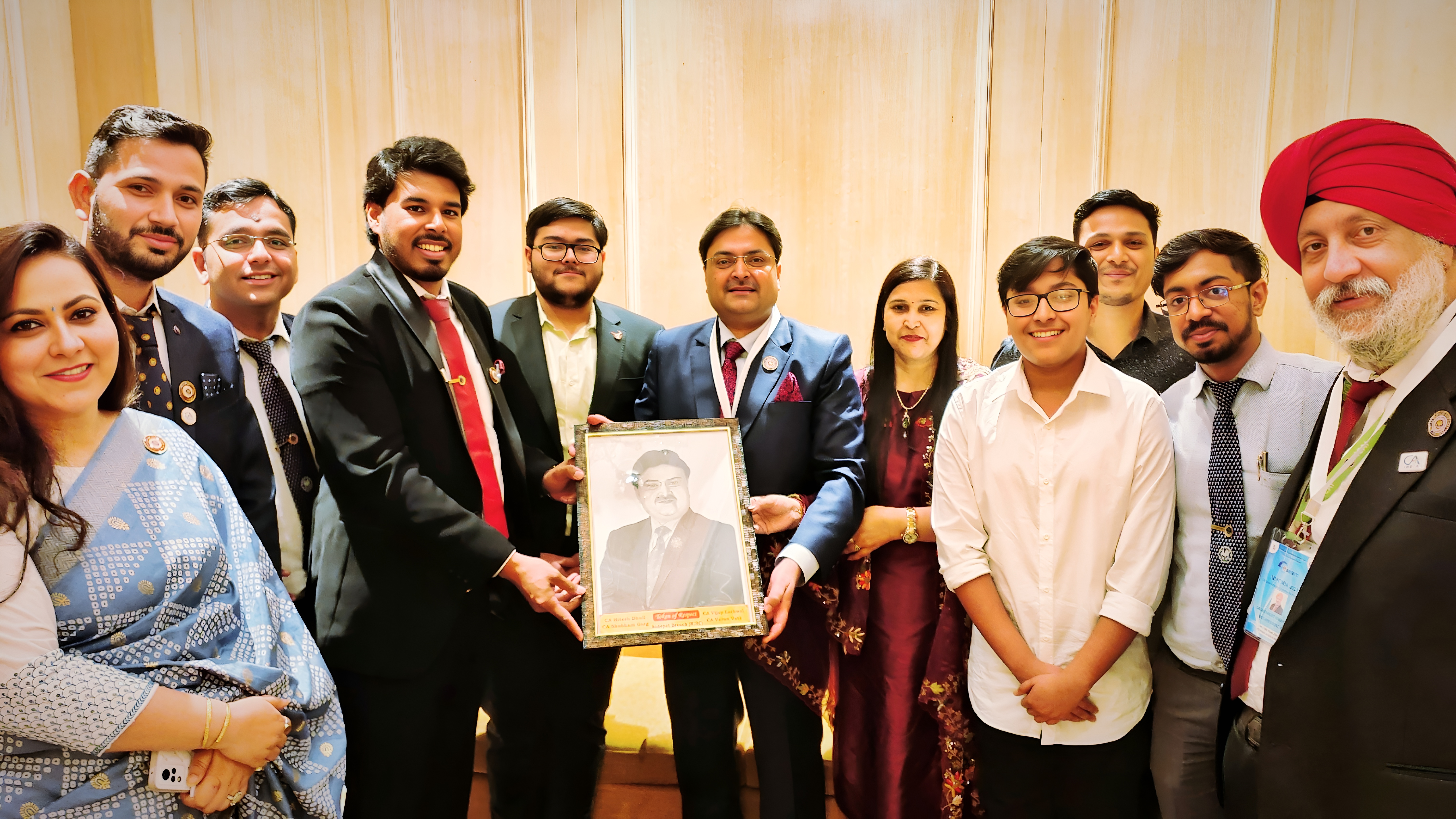 with CA. Ranjeet Kumar Agarwal, President ICAI (2024-25)